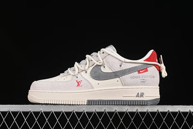 All categories Nk Air Force 1 Air Force series Nk Air Force 1 Low Air Force low-top Nike Air Force 1'07 Low LV co-branded double red tail drawstring Air Force 1 low-top casual sneakers DM6868-084